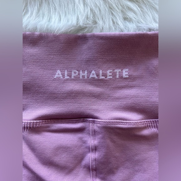 Alphalete AMPLIFY CONTOUR LEGGING Women's Seamless Scrunch Legging size medium - Picture 5 of 8